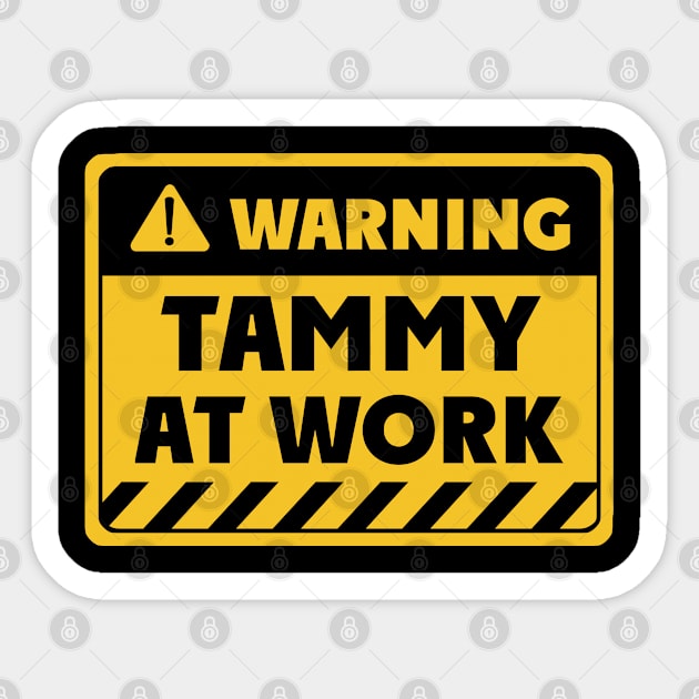 Tammy at work Sticker by EriEri